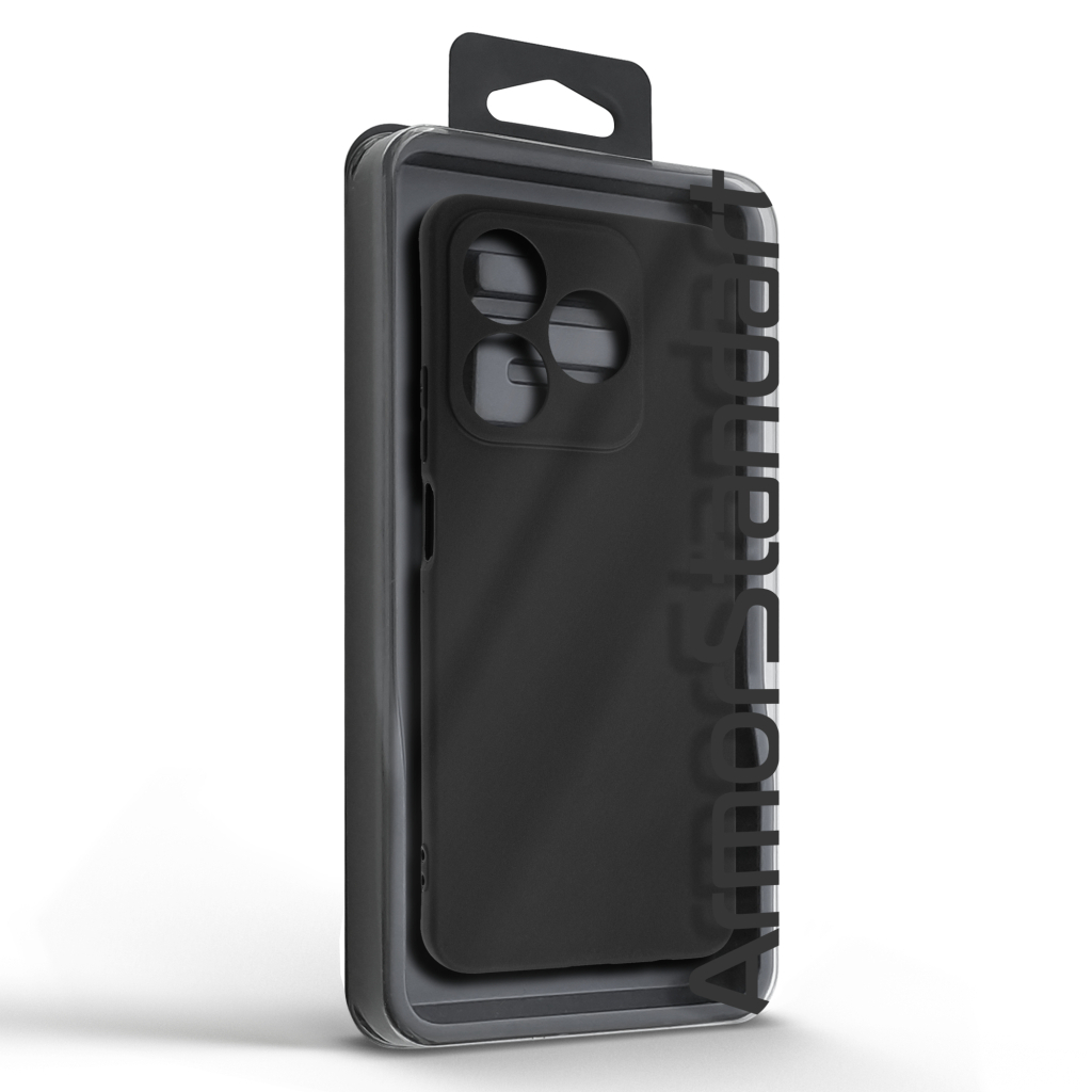 Чохол до мобільного телефона Armorstandart Matte Slim Fit Realme C63 4G Camera cover Black (ARM78458) - зображення 5