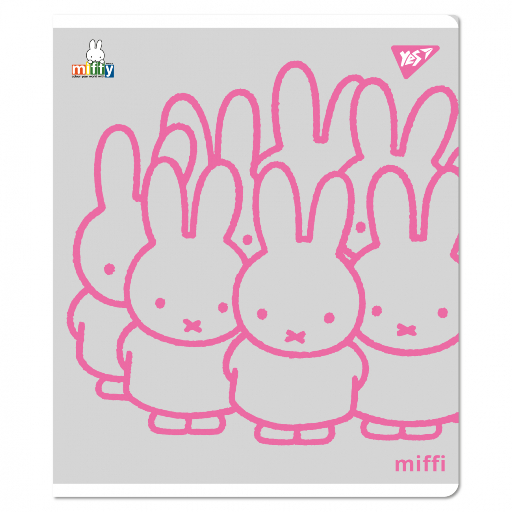 Зошит Yes Miffy А5 12 аркушів клітинка (767494) - зображення 3
