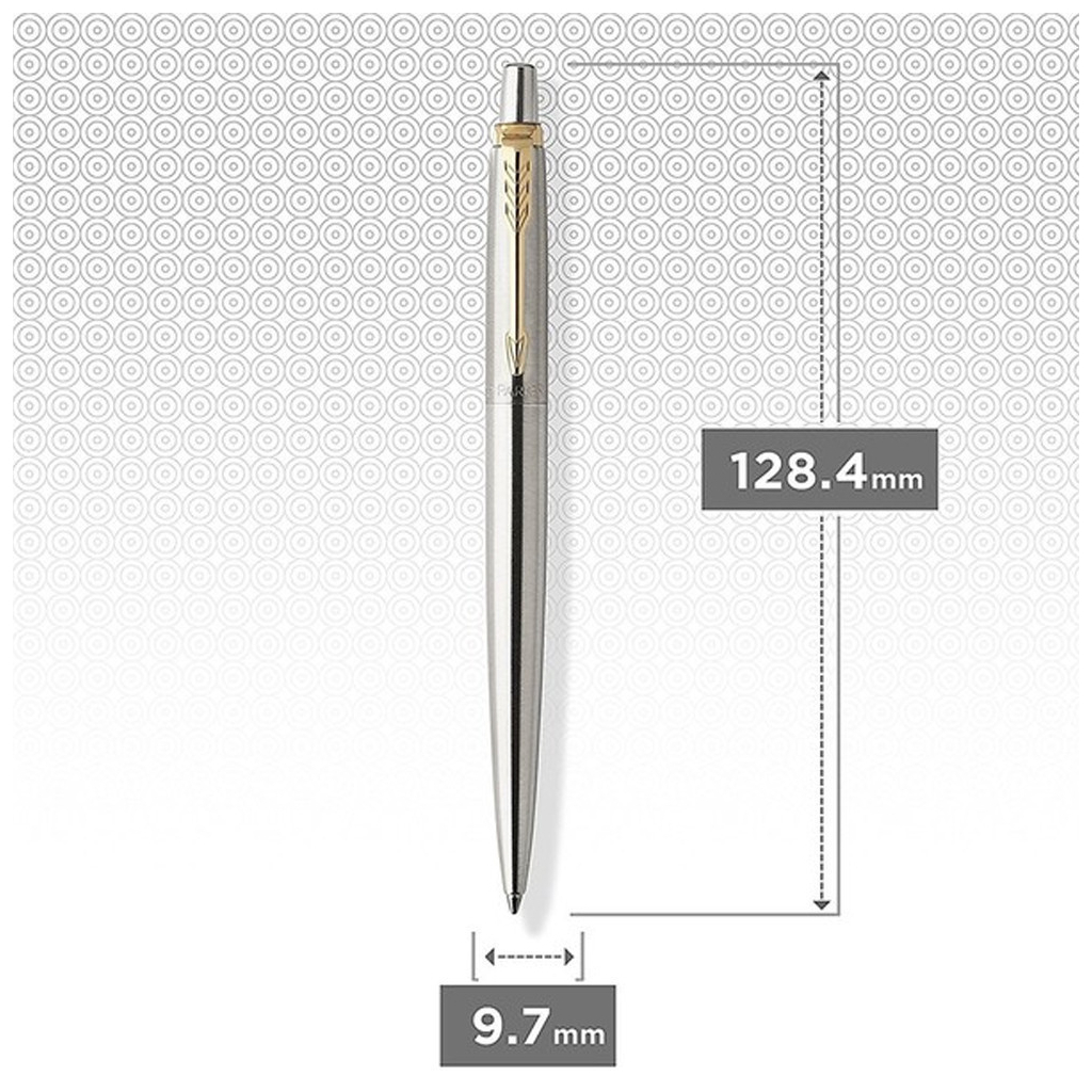 Ручка кулькова Parker JOTTER 17 UKRAINE SS GT BP Тризуб (16032_TR) - зображення 4