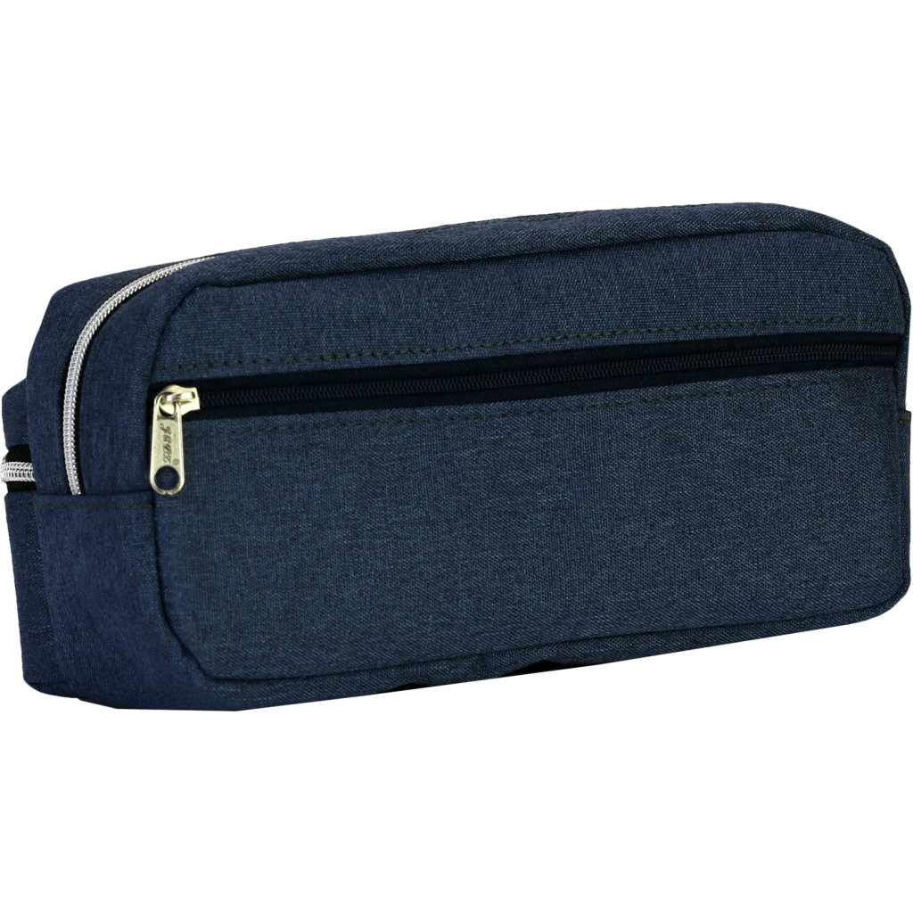 Пенал Cool For School 2 відділення Блакитний (J-2606-blue) - зображення 2
