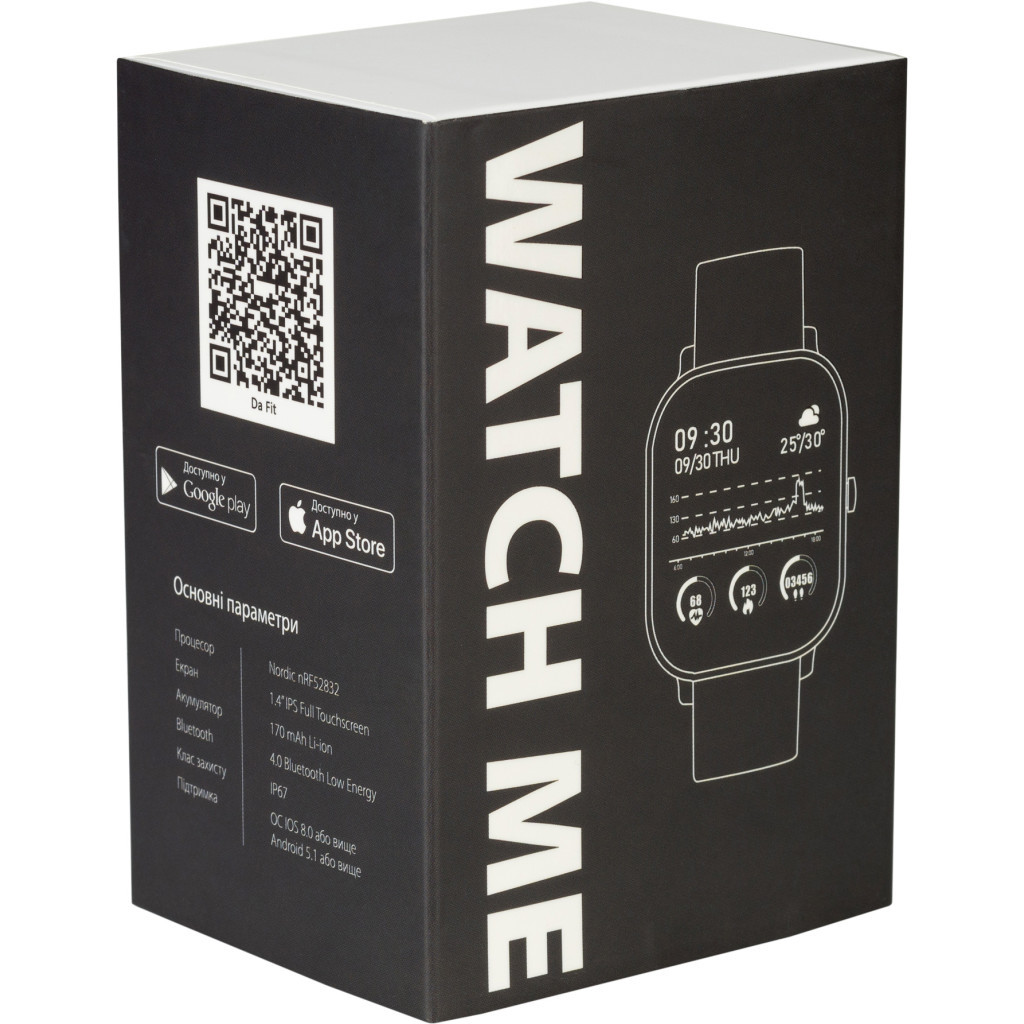 Смарт-годинник Globex Smart Watch Me (Gray) - зображення 10