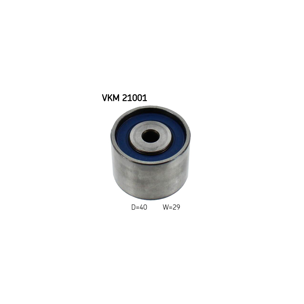 Ролик натягувача ременя SKF VKM 21001 - зображення 1