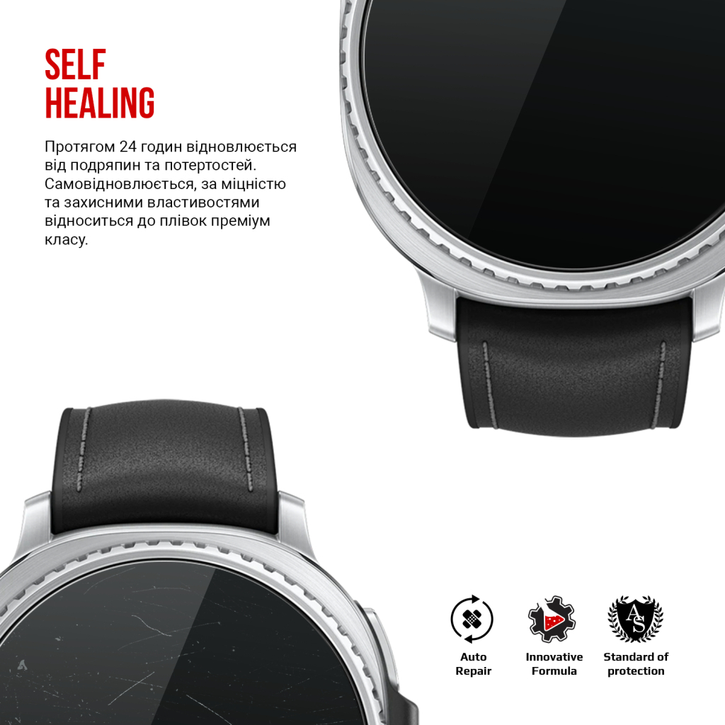 Плівка захисна Armorstandart hydrogel Samsung Galaxy Watch 8 Classic 46mm 6 шт. (ARM87438) - зображення 3