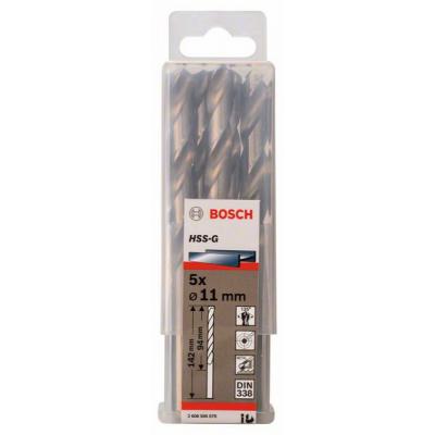 Свердло Bosch HSS-G 11 мм., 5 шт. по металу (2.608.595.079) - зображення 2