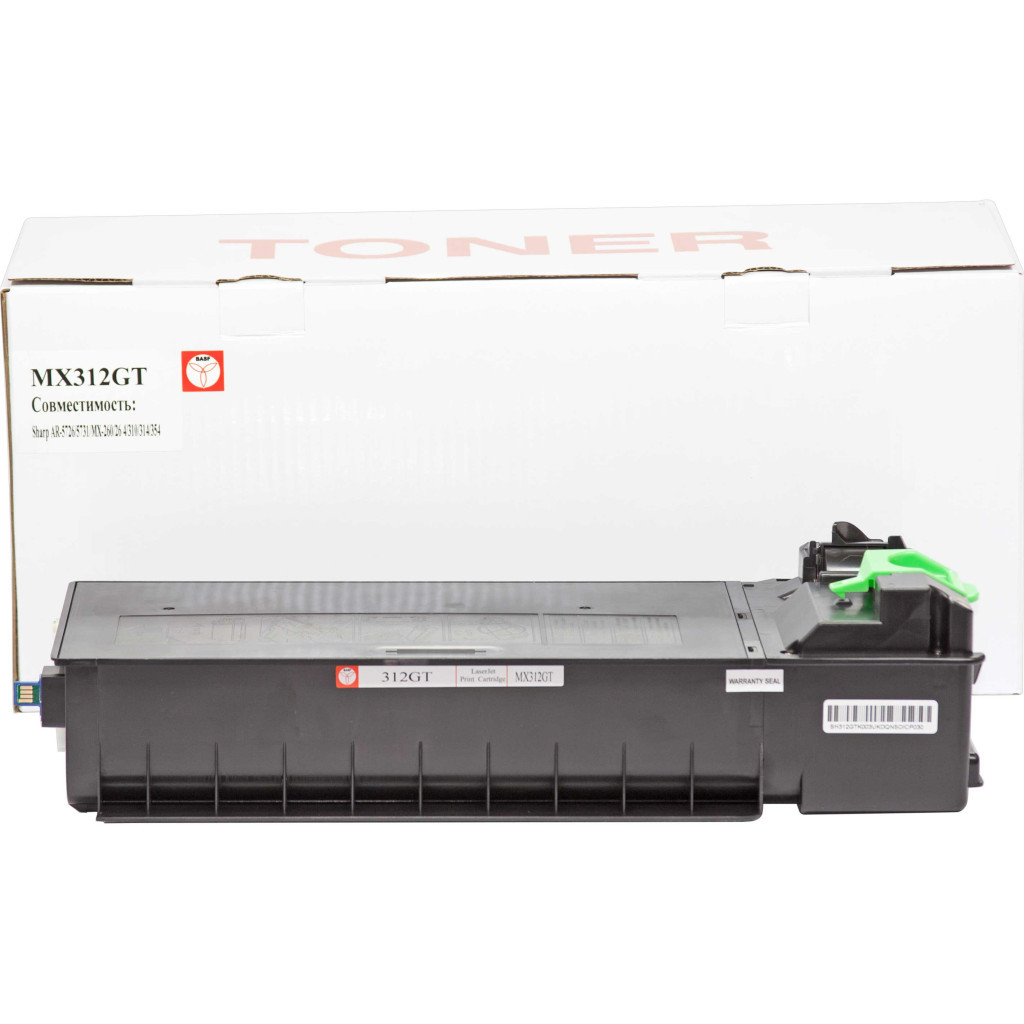 Тонер-картридж BASF Sharp AR-5726/5731, Black MX312GT (KT-MX312GT) - зображення 1