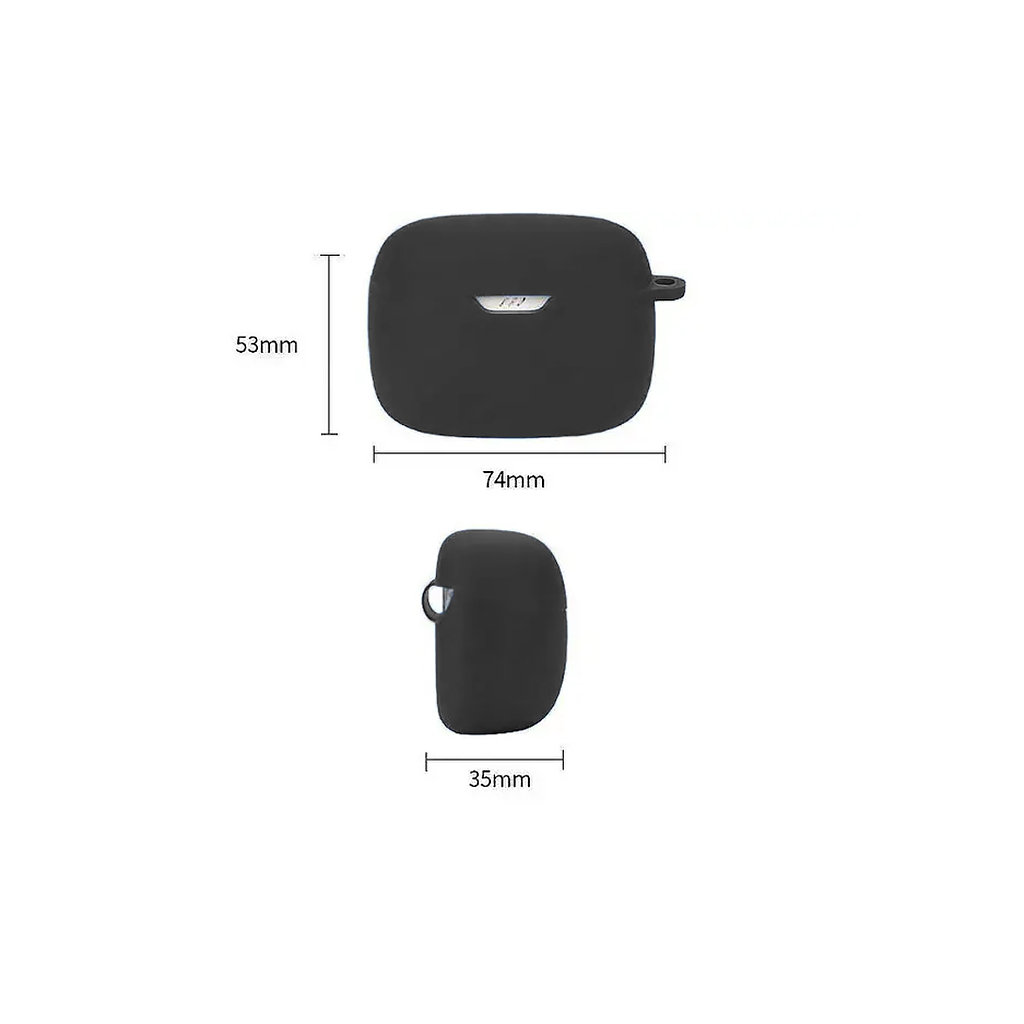Чохол для навушників BeCover Silicon для JBL Tune Buds TWS Black (710446) - зображення 3