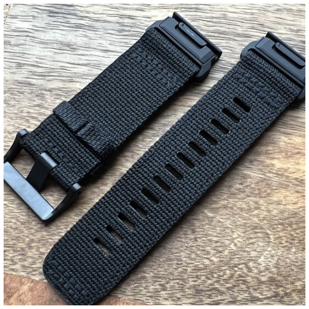 Ремінець до смарт-годинника Garmin Tactix Delta, 26mm QuickFit, Tactical Black Nylon (010-13010-00) - зображення 4