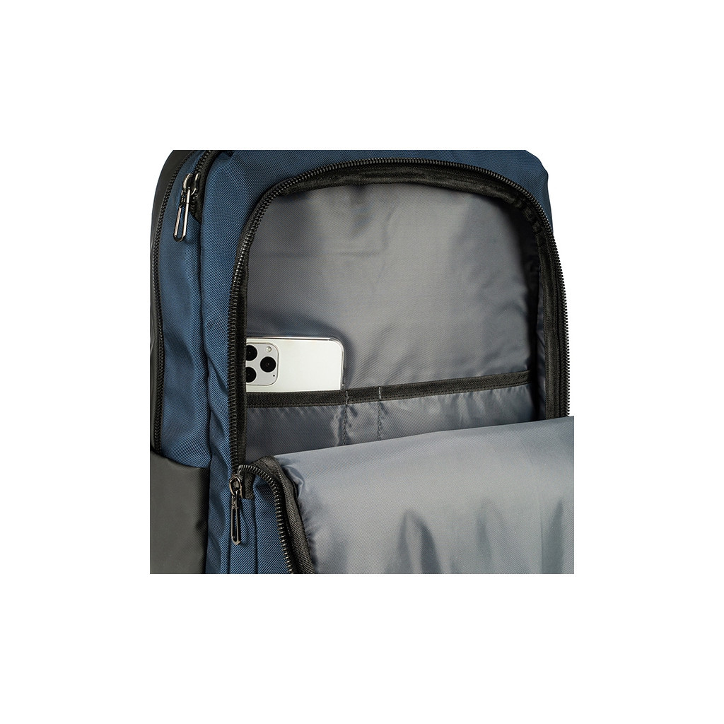 Рюкзак для ноутбука Tucano 15.6" Marte Gravity AGS, Blue (BKMAR15-AGS-B) - зображення 10