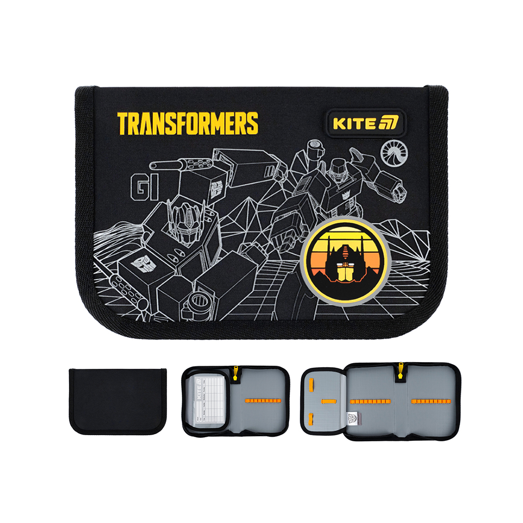 Пенал Kite 621 Transformers Generations, 1 відділення, 1 відворот (TF25-621) - изображение 1