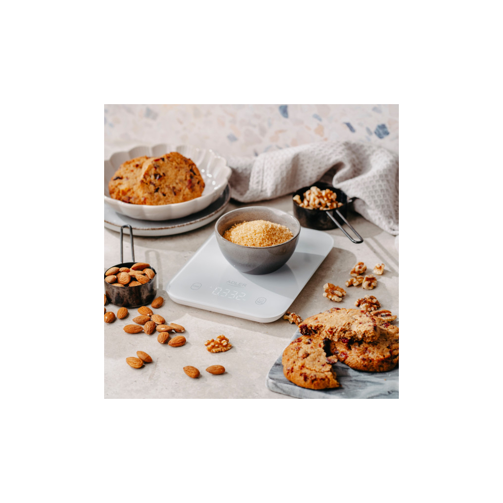 Ваги кухонні Adler AD 3181 grey - зображення 8