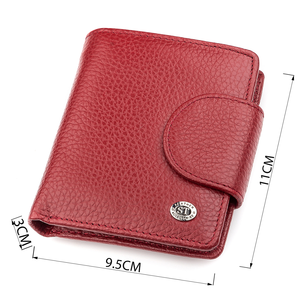 Гаманець ST Leather Червоний (18499) - зображення 4