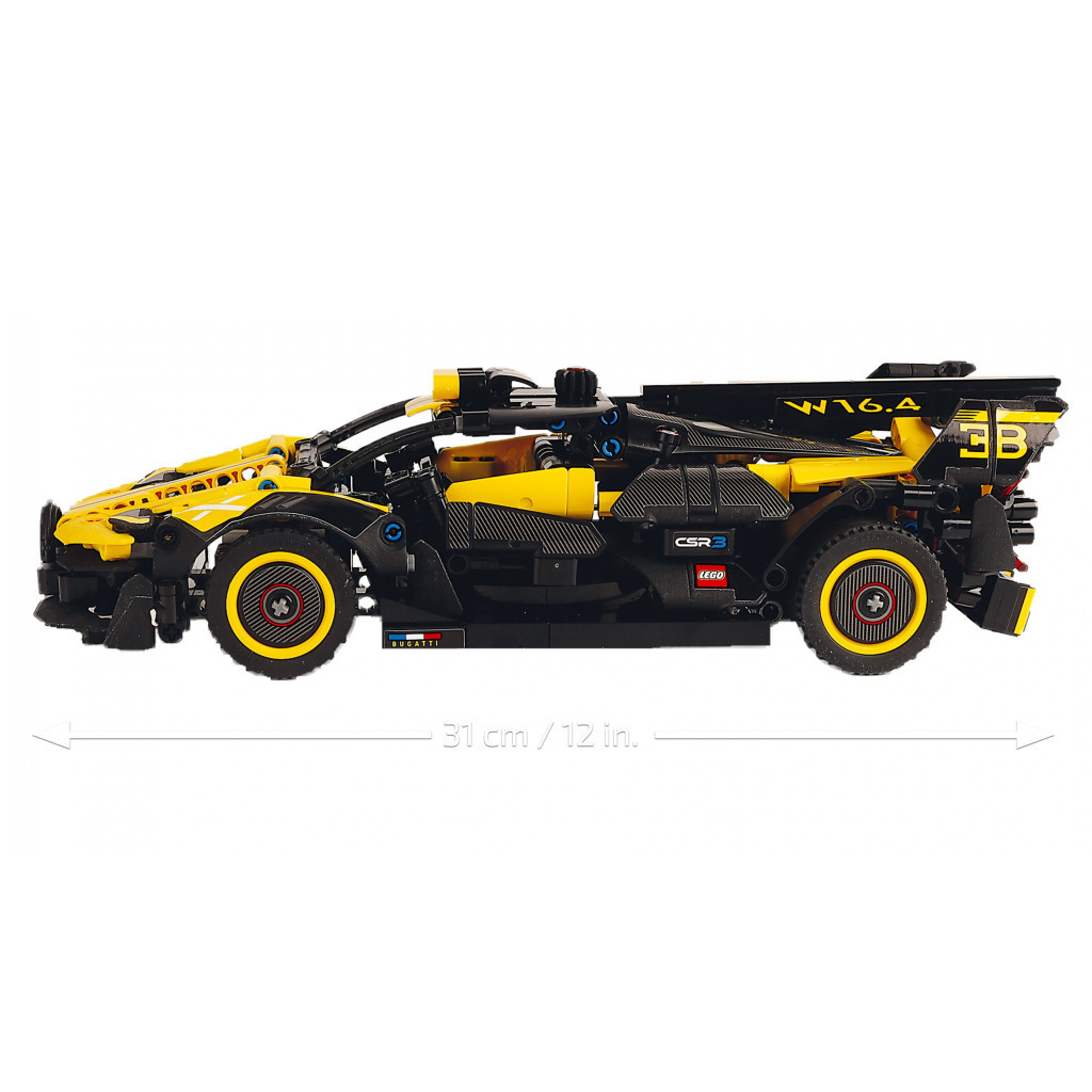Конструктор LEGO Technic Bugatti Bolide 905 деталей (42151) - зображення 8