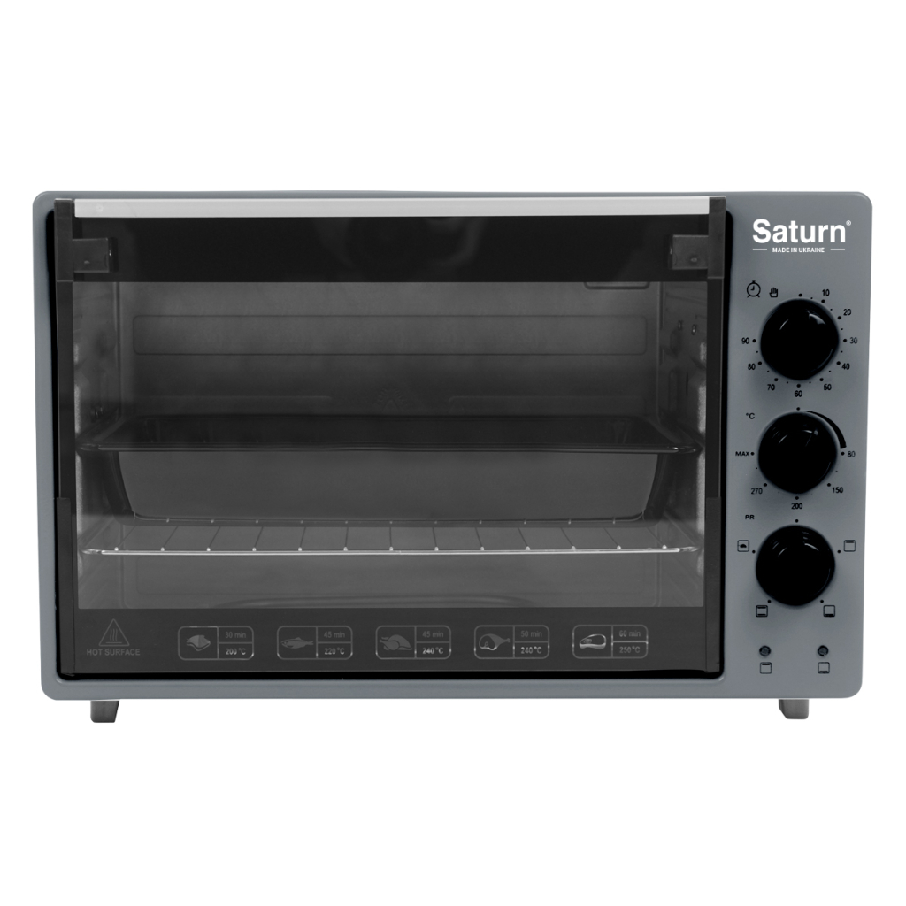 Електропіч Saturn ST-EC3402 Gray - зображення 1