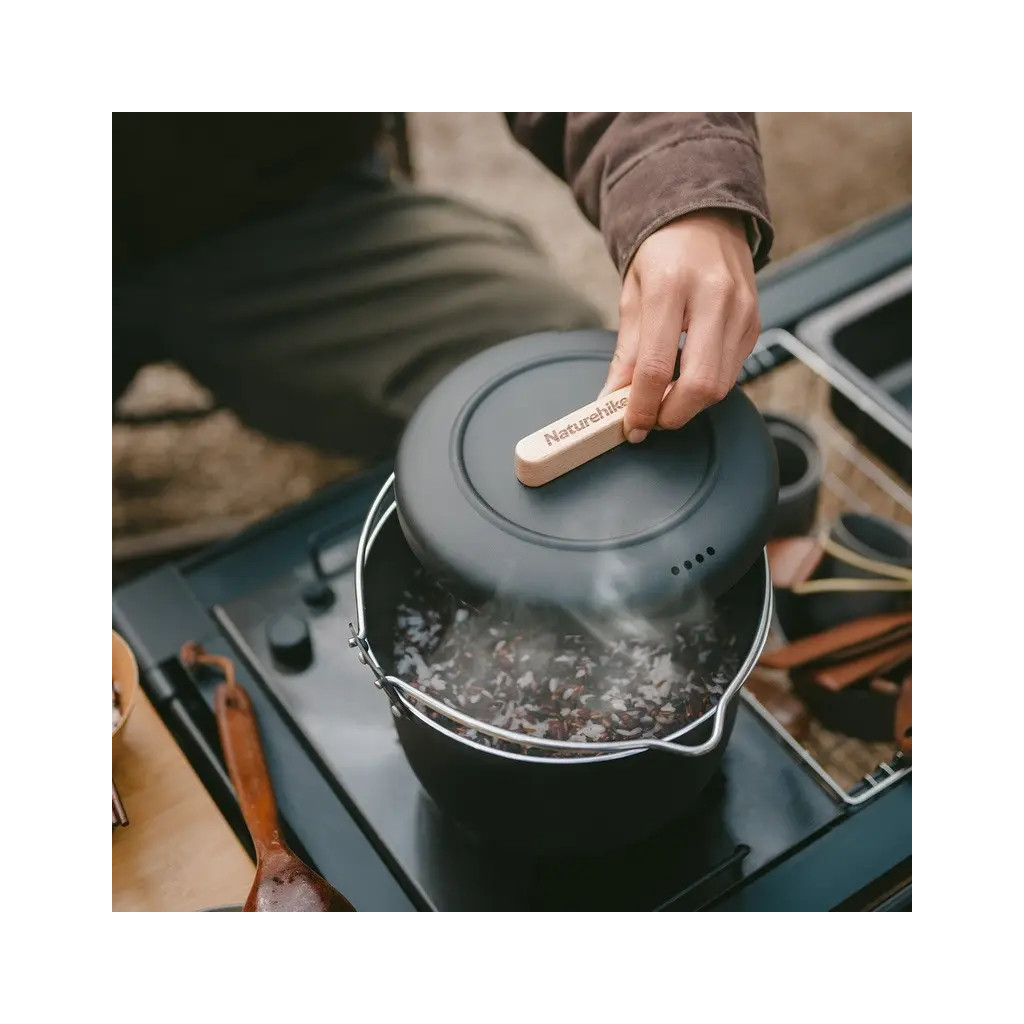 Котел туристичний Naturehike CNK2300CJ015 алюміній (6976023925481) - зображення 2