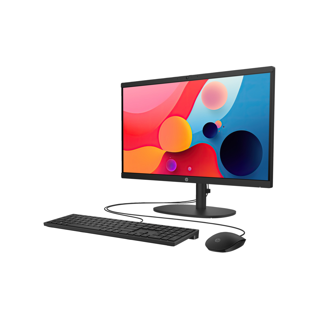 Комп'ютер HP 22-dg0001ua AiO / i3-N300, 8, 512, WiFi, Cam, K&M (AE0P2EA) - зображення 3