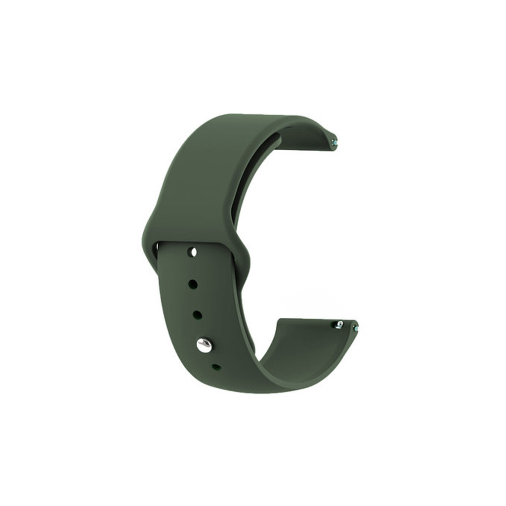 Ремінець до смарт-годинника Armorstandart Silicone Watch Strap 20mm Khaki (ARM60522) - зображення 1