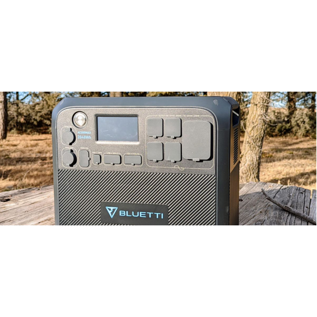 Зарядна станція BLUETTI 2200W AC200MAX Solar (AC200MAX) - зображення 9