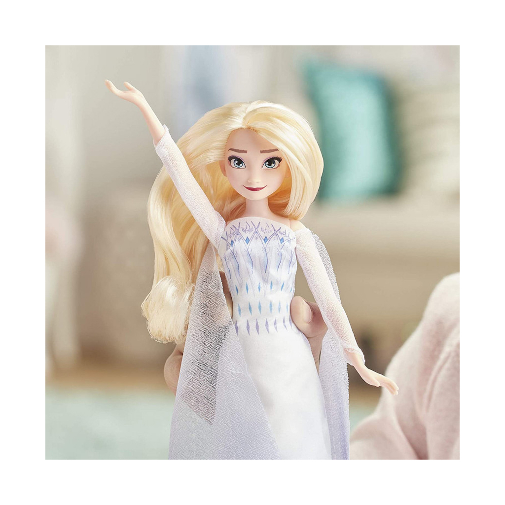 Лялька Hasbro Disney Frozen 2 Музична подорож Ельзи 35 см (6283950) - зображення 4