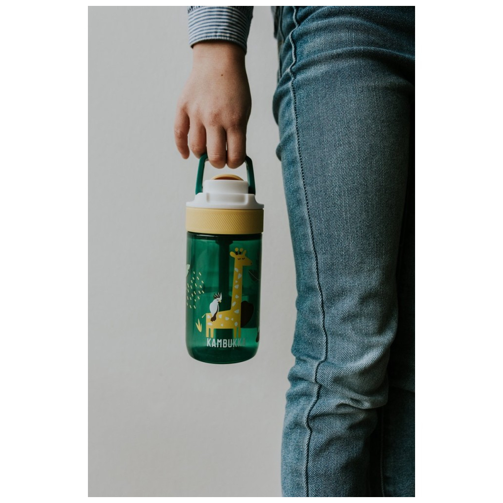 Пляшка для води Kambukka Lagoon 400 мл Safari Jungle зелений (11-04051) - зображення 6