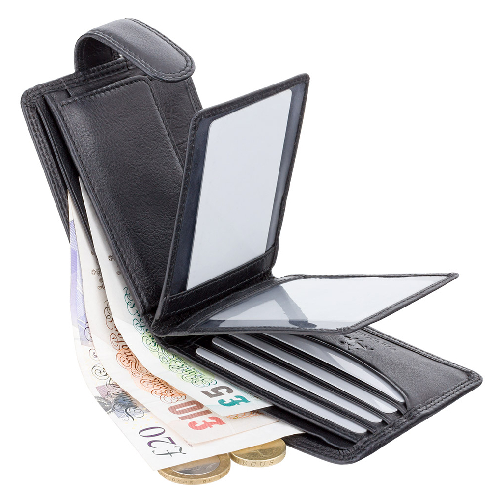 Гаманець Visconti HT13 Strand з RFID Black (HT13 BLK) - зображення 4