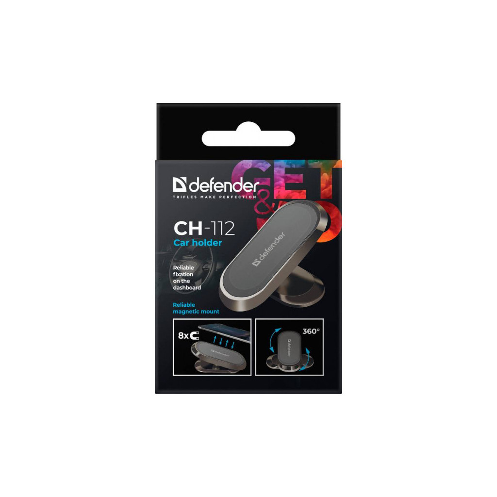 Універсальний автотримач Defender CH-112 магніт, на панель (29112) - изображение 10