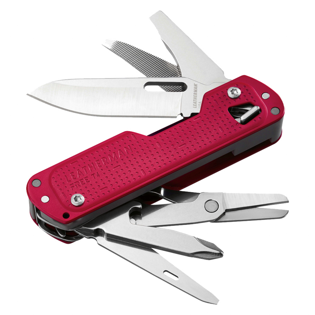 Мультитул Leatherman Free T4 Crimson (832871) - зображення 2