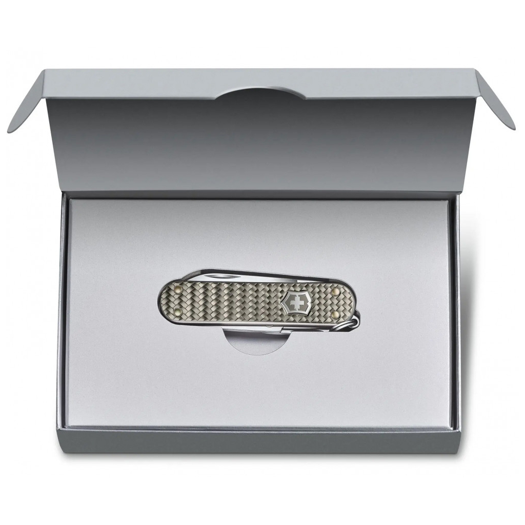 Ніж Victorinox Classic SD Precious Alox Infinite Gray (0.6221.4031G) - зображення 3