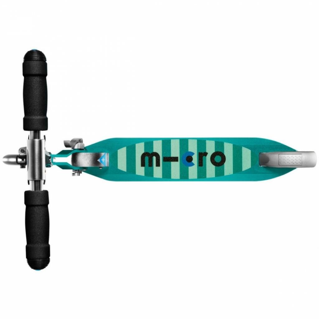 Самокат Micro Sprite Petrol stripe LED (SA0218) - зображення 2