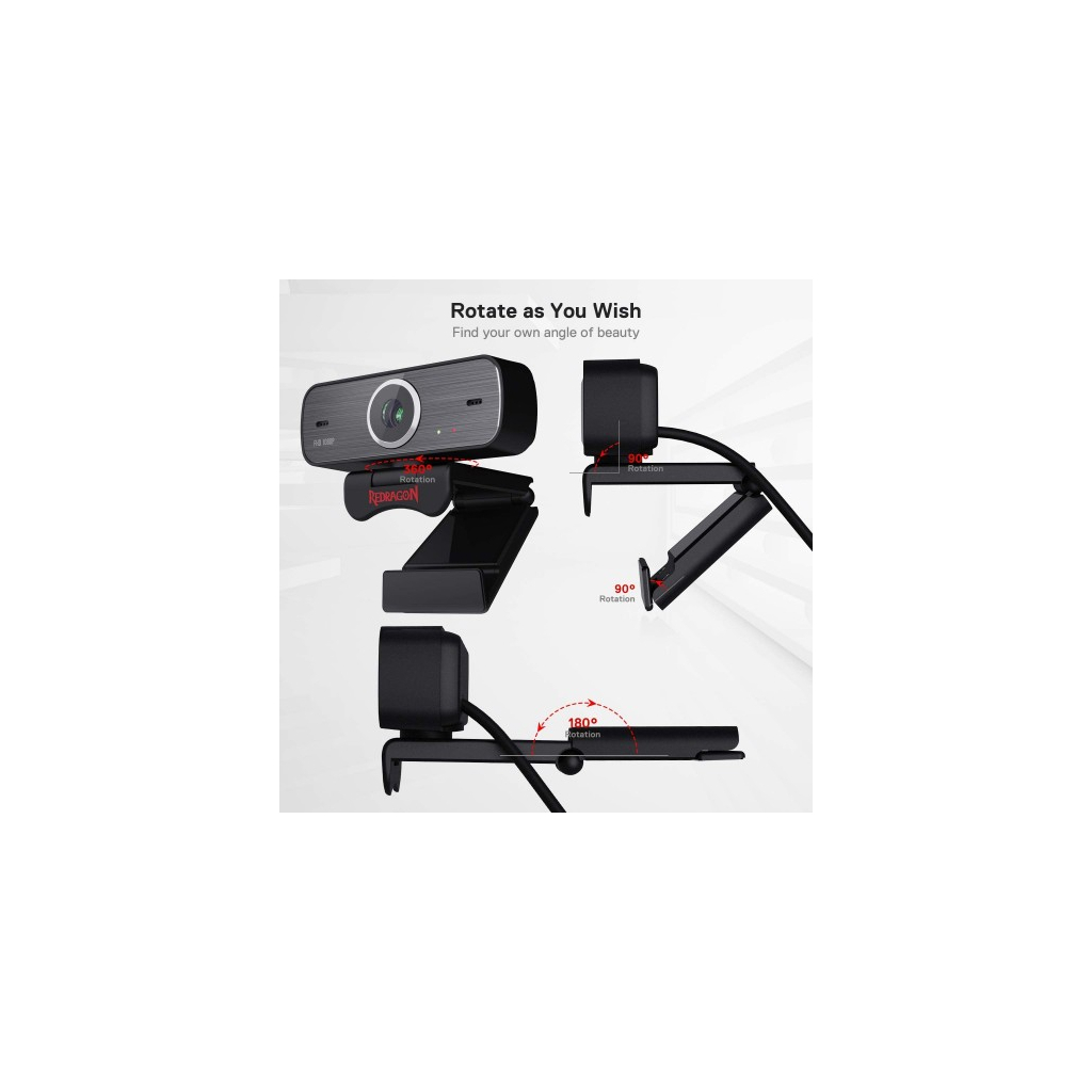 Веб-камера Redragon Hitman GW800-1 FHD (77228) - зображення 5