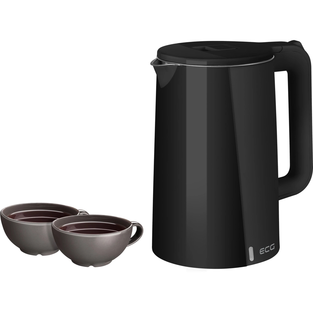 Електрочайник ECG RK 1702 Safe to Touch Black - зображення 11