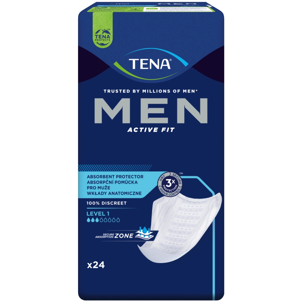 Урологічні прокладки Tena for Men Level 1 24 шт. (7322540426359/7322541493053) - изображение 2