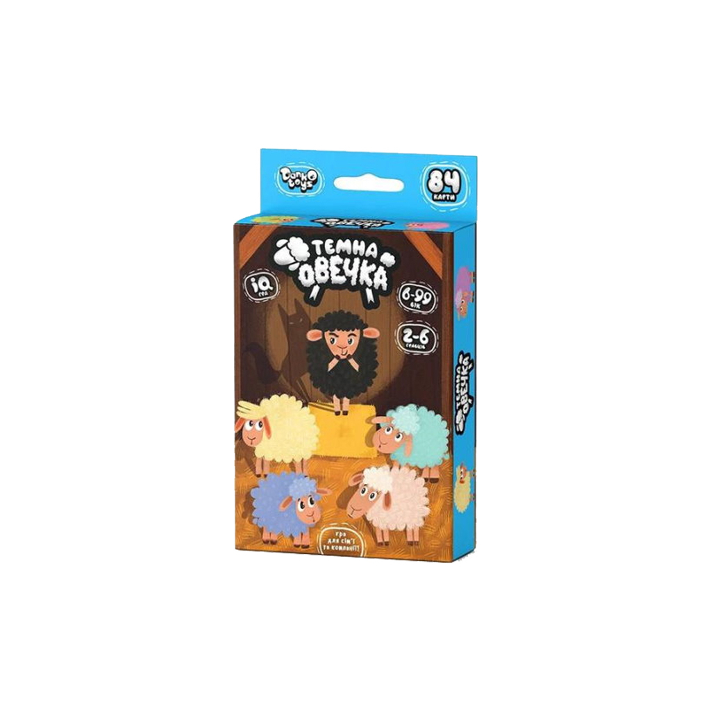Настільна гра Danko Toys Темная овечка, украинская (ТО-01-01U) - зображення 1