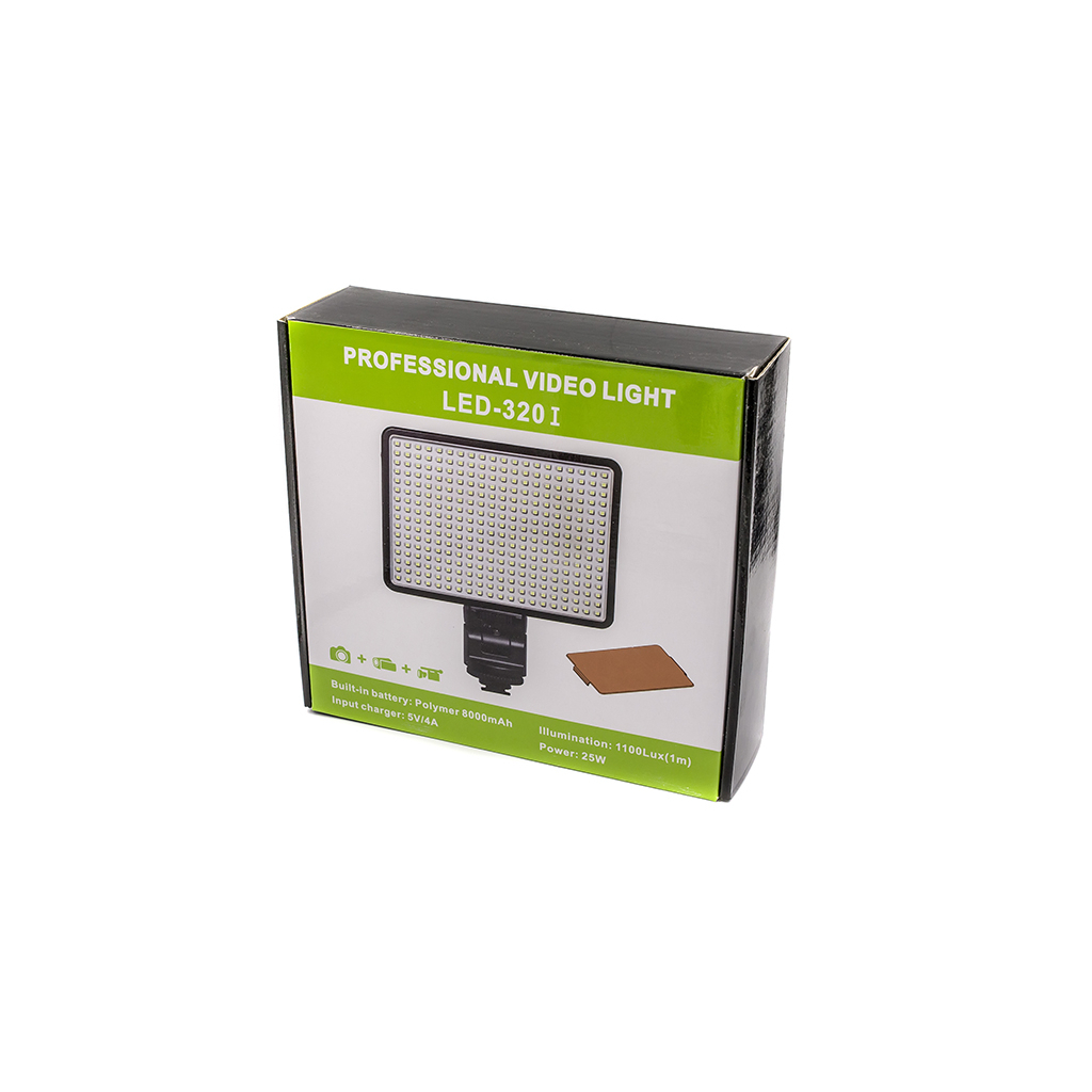 Накамерне світло PowerPlant cam light LED 320l (LED320I) - изображение 8