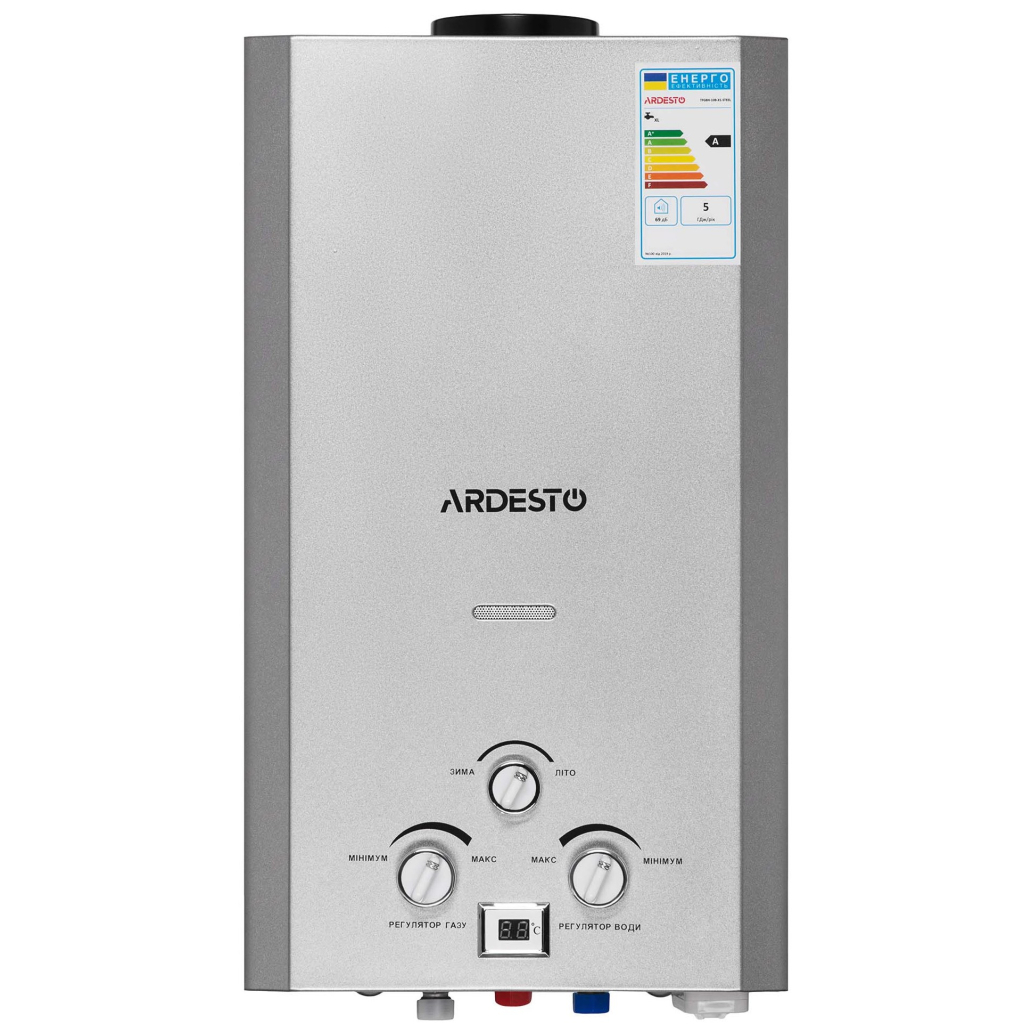 Проточний водонагрівач Ardesto TFGBH-10B-X1-STEEL - зображення 2