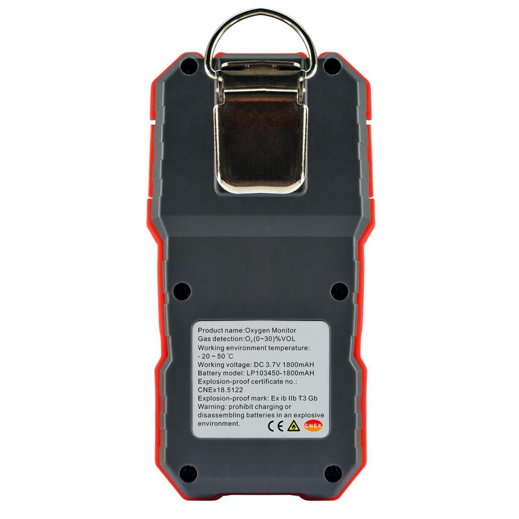 Газоаналізатор Wintact кисню O2 (0-30% VOL) (WT8800) - зображення 5