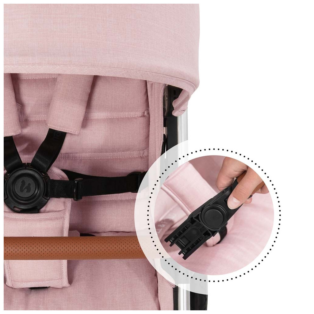 Коляска Hauck Uptown Melange Rose (14826-6) - зображення 2