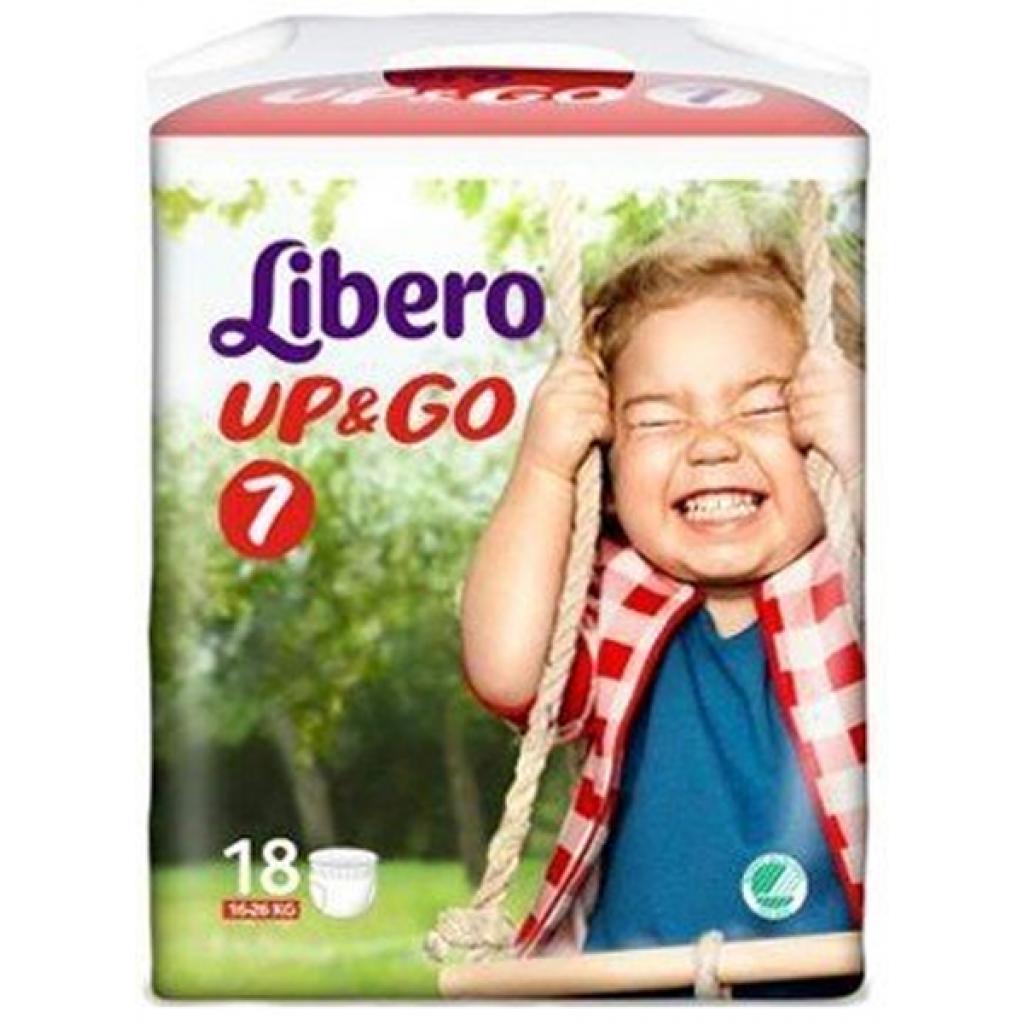 Підгузки Libero UpGo 7 16-26 кг 18 шт HERO (7322540686586) - зображення 1