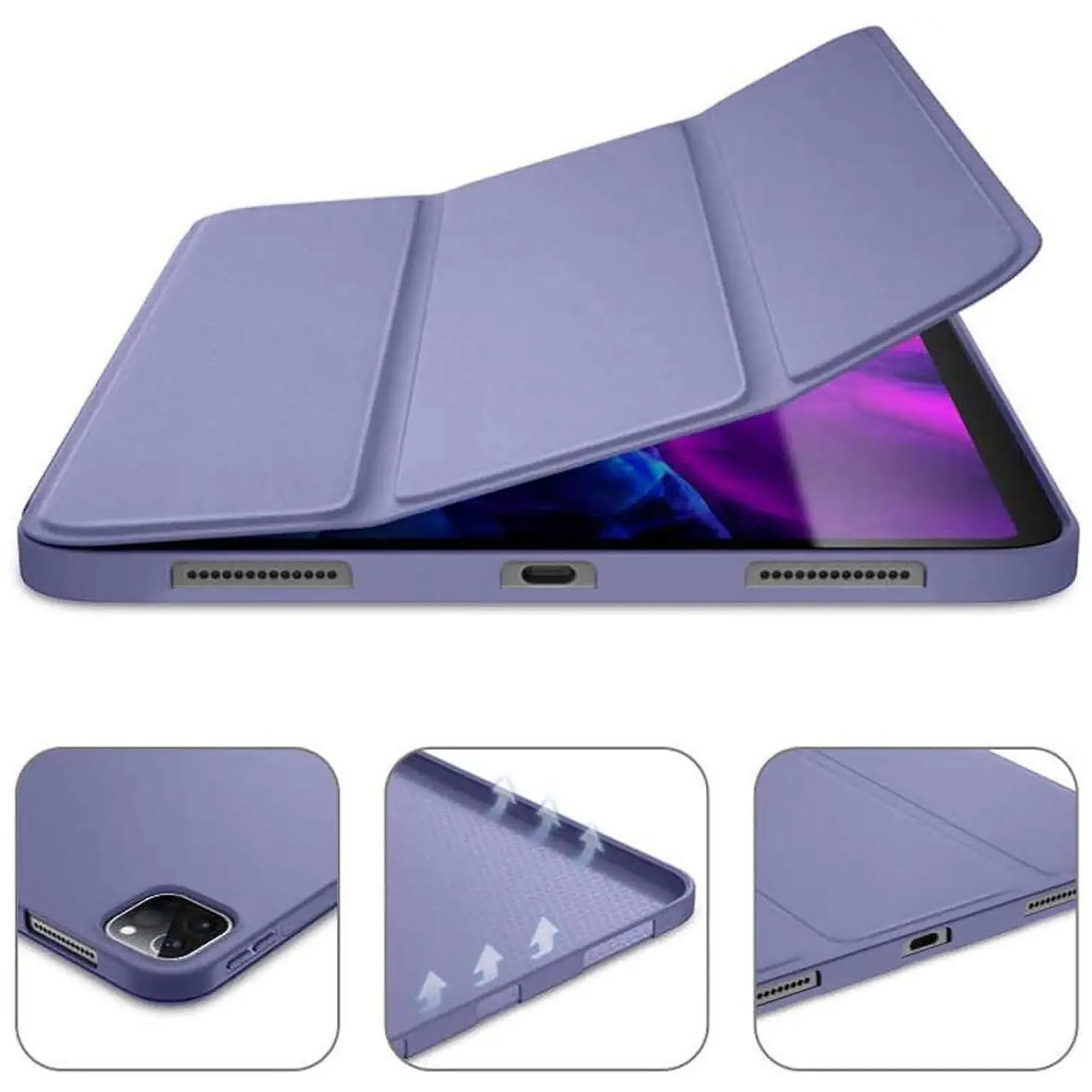 Чохол до планшета BeCover Tri Fold Soft TPU Silicone Apple iPad Pro 11 2020/2021/2022 Purple (709711) - зображення 4