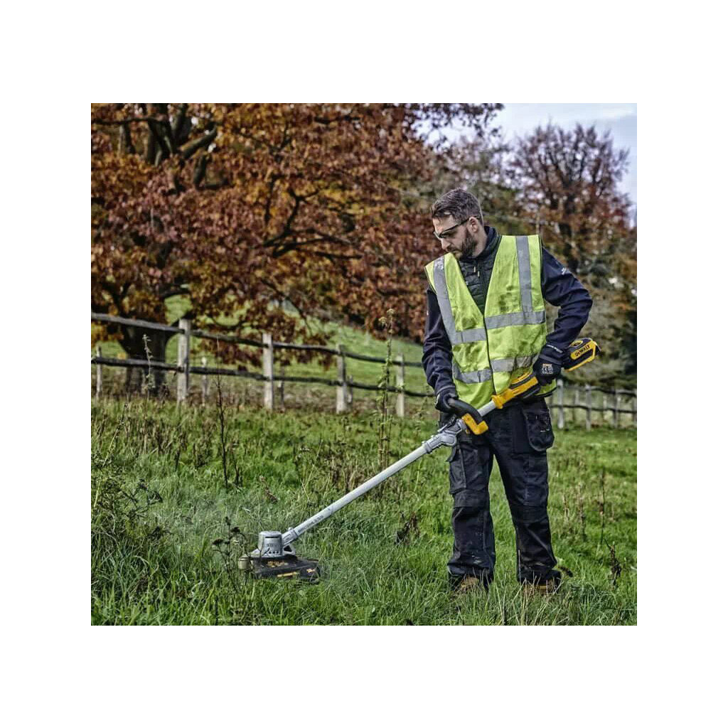 Тример садовий DeWALT 18 В, 5Ач, волосінь 2 мм, ширина косіння 36 см (DCMST561P1) - зображення 8