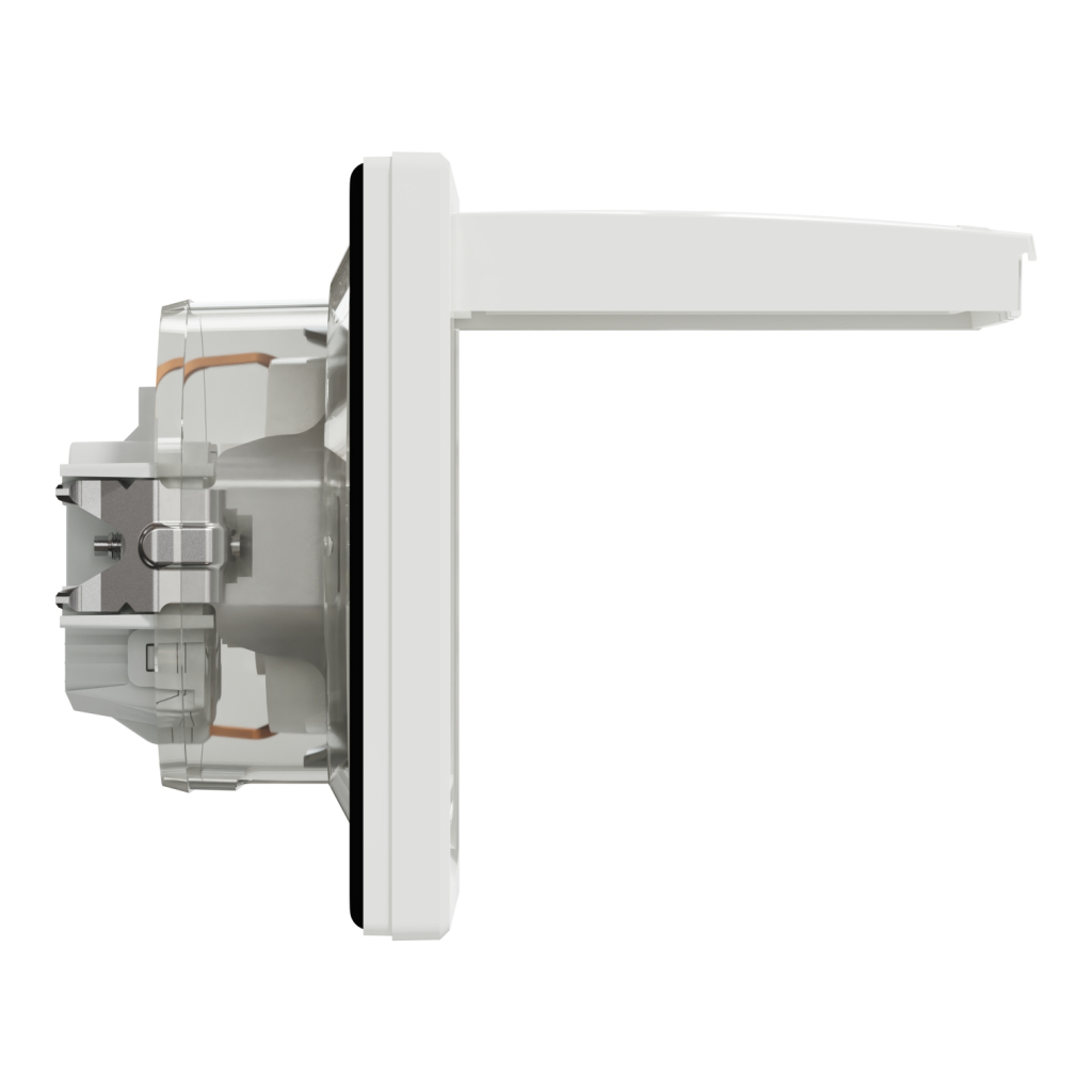 Розетка Schneider Electric ASFORA з кришкою IP44, біла (EPH3100321) - изображение 3