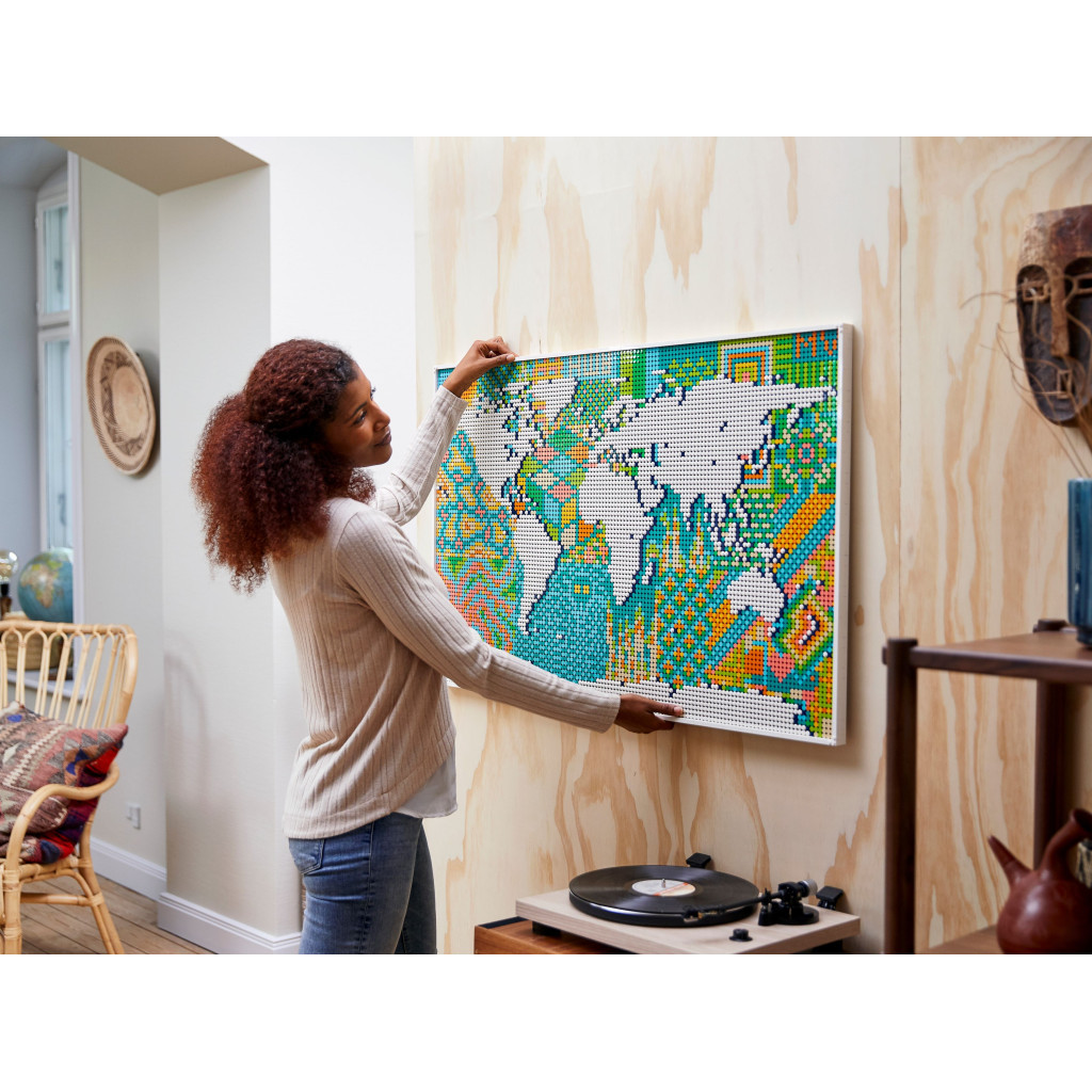 Конструктор LEGO Art Карта світу 11695 деталей (31203) - зображення 12