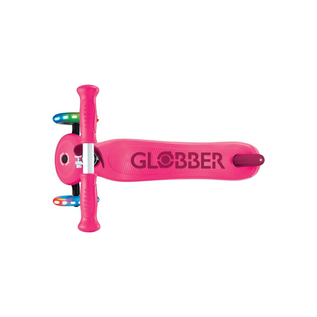 Самокат Globber Go Up Sporty Led пурпурно-рожевий (452-610-4) - зображення 10