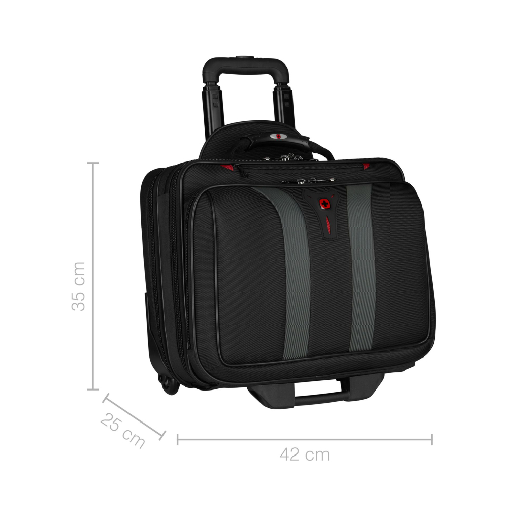 Сумка для ноутбука Wenger 16" Granada, Wheeled Case, Black (600659) - зображення 8