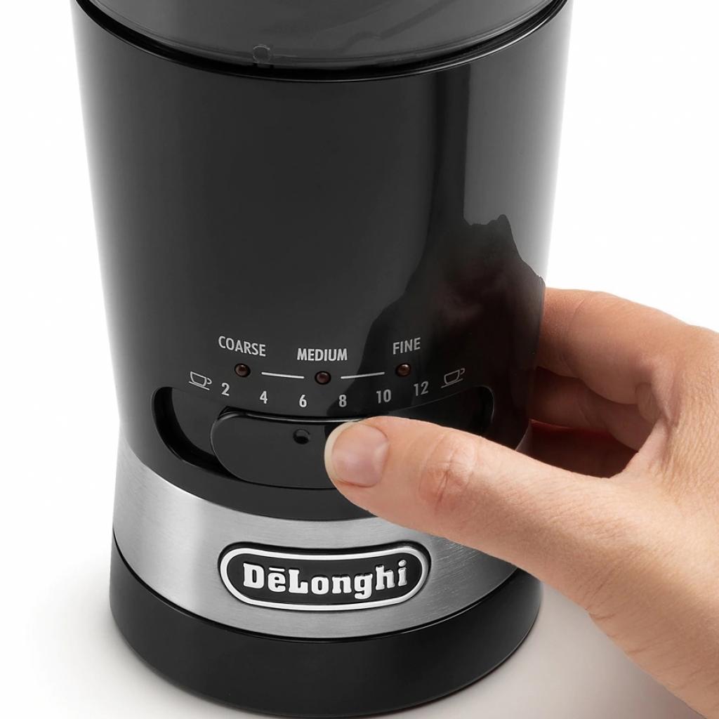 Кавомолка DeLonghi KG 210 BK (KG210BK) - зображення 4