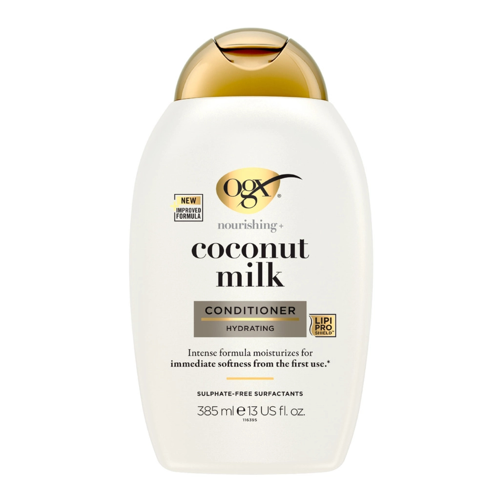 Кондиціонер для волосся OGX Coconut Milk Поживний з кокосовим молоком 385 мл (0022796970060) - изображение 1