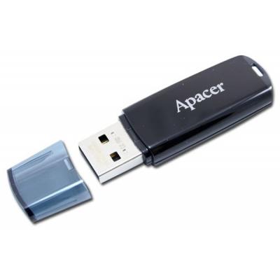 USB флеш накопичувач Apacer Handy Steno AH322 black (AP8GAH322B-1) - зображення 3