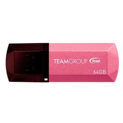 USB флеш накопичувач Team 64GB C153 Pink USB 2.0 (TC15364GK01) - зображення 1