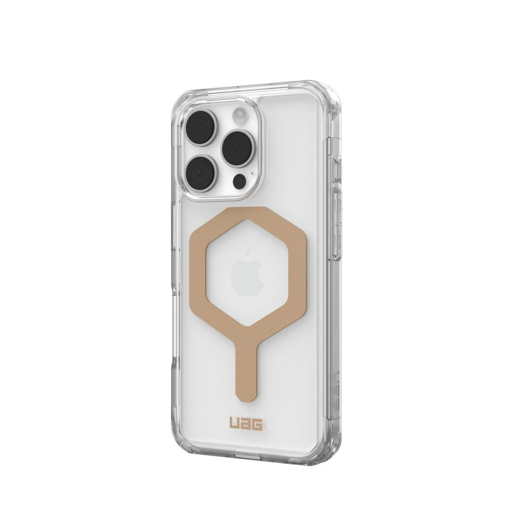 Чохол до мобільного телефона UAG iPhone 16 Pro Plyo Magsafe Ice/Gold (114480114381) - зображення 3