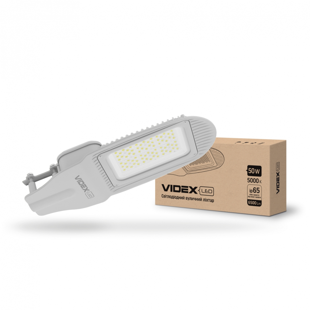 Прожектор Videx LED 50W 5000K Сірий (VL-SL06-505) - зображення 3