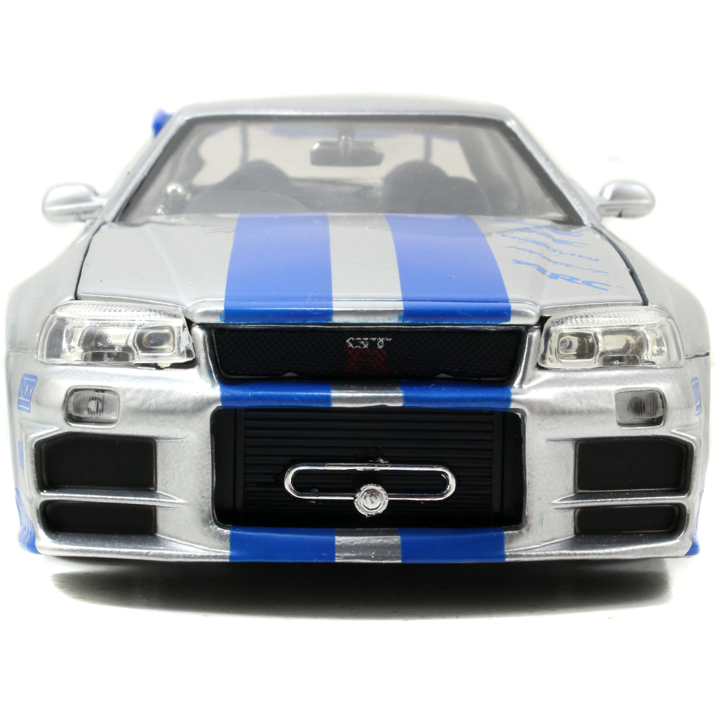 Машина Jada металева Форсаж Ніссан Скайлайн BNR-34 2002 1:24 (253203044) - зображення 4